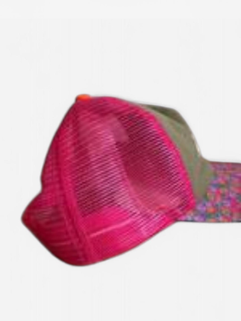 Natural Life agree Spirit Multicolor Trucker Hat - Olive & Pink - Picture 6 of 6